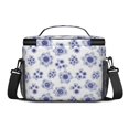 thumbnail image 3 of Lunch Box Pioneer Flower Floral Print Pattern Insulated Lunch Bag for Women Men,Medium Leakproof Lunchbox Cooler Bag Adjustable Strap,10 X 6.7 X 8 Inches, 3 of 6