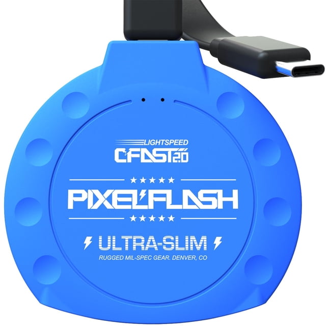 Lector de tarjetas CFast 2.0 PixelFlash USB C 3.1 Gen 2 10 Gbps