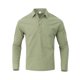 thumbnail image 4 of Ceisia Men's Relaxed Fit Long Sleeve Collared Linen Shirt Casual Solid Color Top Army Green XXL Gifts, 4 of 8