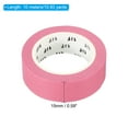thumbnail image 2 of Uxcell Holographic Washi Tape 0.59 Inch x 10.93 Yards, 2 Roll Self Adhesive Masking Sticker, Light Pink, 2 of 6
