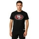 thumbnail image 1 of NFL Playera Aficionado Básica San Francisco 49ers Negro para Hombre, Talla Grande, 1 of 9