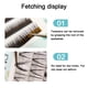 thumbnail image 3 of Pestañas inferiores - 10 pares de pestañas inferiores, extensiones de pestañas postizas de cosplay de anime, transparentes e invisibles debajo de las pestañas postizas MFZFUKR CPB-US-HPP52-3, 3 of 5