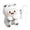 White_16 A17, variant on Cooling Clip-Smooth Plastic Animal Shape Hot Beverage Cooling Clip, Portable Travel Cup Cooler for Hot Coffee & Hot Soup, Desktop Heat Reducing Kit With USB Cord & Hanging Strap, 3.54in2.36in2.56in