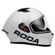 thumbnail image 2 of Casco Integral Para Moto ABS Roda Course XL Color Blanco DOT Roda Course, 2 of 4