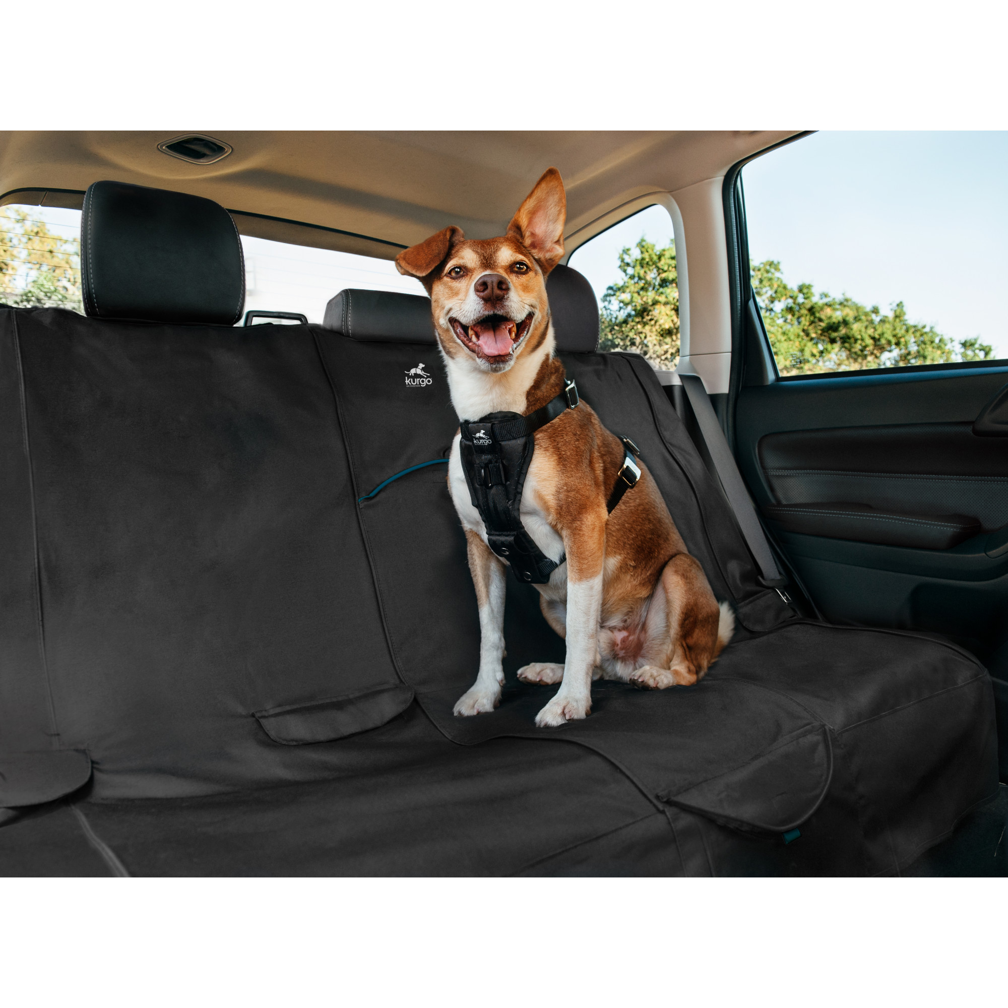 Kurgo Rover Bench Dog Seat Cover, Black