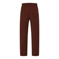 thumbnail image 4 of Men's Casual Cargo Pants Mens Straight Leg Cargo Slacks Men Elastic Waist Jogger Sport Pants Sports Trousers Mens Fashion Joggers Sports Pants Fashion Cargo Pants Long Pants, 4 of 7