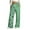 Mint Green, variant on Annhoo Women's Pants Plus Size High Waisted Drawstring Wide Leg Trousers Trendy Stars Printed Palazzo Pants