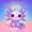 Purple, variant on Manfei Watercolor Axolotl Full Size Comforter Sets,Colorful Salamander Bedding Comforter Set,Colorful Stars Reversible,3pcs,1 Comforter and 2 Pillowcases