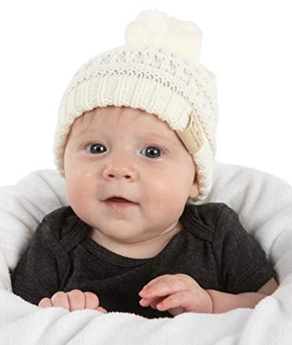 Beanie Infant Baby Skull Cap Hat (POM 