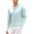 thumbnail image 4 of COOFANDY Men Full Zip UPF 50 Sun Protection Hoodie Jacket Long Sleeve Lightweight Breathable UV Shirts with Pockets, 4 of 5