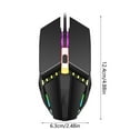 AROKOKO Mouse Wired Gaming For Desktop And Laptop Usb Optical With Led