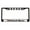 Black/Silver/Black, variant on Pitbull Mom Dog Lovers Style Metal License Plate Frame Personalized/Car Accessories Car Tag Holder Cover (Black/Silver/Blue)