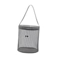 thumbnail image 2 of Bolso malla reutilizable para la playa, ideal para juguetes , artículos esenciales para vacaciones, camping, gimnasio y trabajo. Gris, 2 of 8