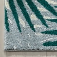thumbnail image 3 of Well Woven Leona Sonoran Abstract Floral High-Low Green 2'3" x 7'3" Runner Rug, 3 of 7