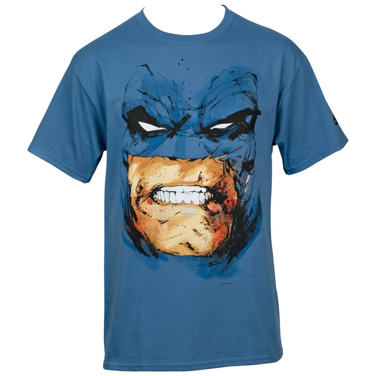 Batman Dark Knight Returns Face T-Shirt-Large - Walmart.com