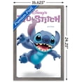 thumbnail image 3 of Disney Lilo and Stitch - Stitch Feature Series Wall Poster, 14.725" x 22.375" Framed, 3 of 5