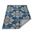thumbnail image 3 of Rugsotic Carpets Hand Tufted Wool Eco-Friendly Area Rugs - 8'x11', Rectangle, Blue, Modern Contemporary Design, High Pile Handmade Anti Skid Rugs for Living Room, Bed Room (K00661), 3 of 6