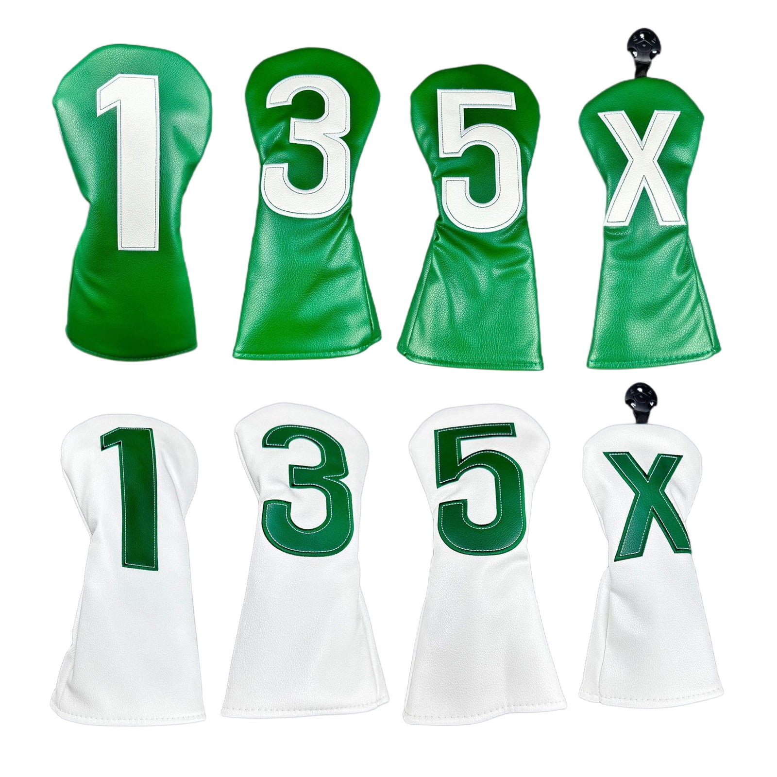 Golfs Driver Golfs Club Covers Iron Headcover PU Golfs Mallets Putter Headcover Golfs Club Head Covers for Men & Women