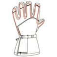 thumbnail image 2 of Tourmaster Synergy 7.4v Heated Mens Textile Gloves Black 3XL, 2 of 3