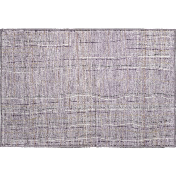 Dalyn Rugs Premium Machine Washable Mayfield AMF998 Lavender 1'8" x 2'6" Rug