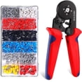 thumbnail image 1 of NETSENG Crimping Tool Insulated Electrical Connectors Ratcheting Wire Crimper, 1 of 5