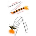 thumbnail image 2 of 14Pcs Pet Cat Tunnel Tube Toy 3 Way Collapsible, Cat Tunnels for Indoor Cats Self-Luminous，Kitty Tunnel Bored Pet Toys Peek Hole Toy Ball Puppy, Kitty, Kitten, Rabbit, 2 of 8