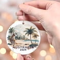 thumbnail image 4 of Australia Ornament, Australia Gift, Australia Christmas Ornament, Australia Custom, Australia Personalized Ornament, Australia Bauble KBFcyi (Australia), 4 of 4