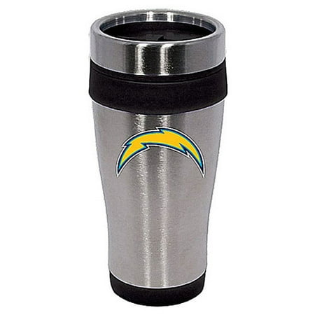 NFL - San Diego Chargers 16 oz. Stainless Steel Color Stripe Travel Mug