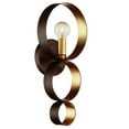 thumbnail image 2 of One Light Wall Sconce In Classic Style 7 Inches Wide By 14.75 Inches High-English Bronze/Antique Gold Finish Crystorama Lighting 581-Eb-Ga, 2 of 8