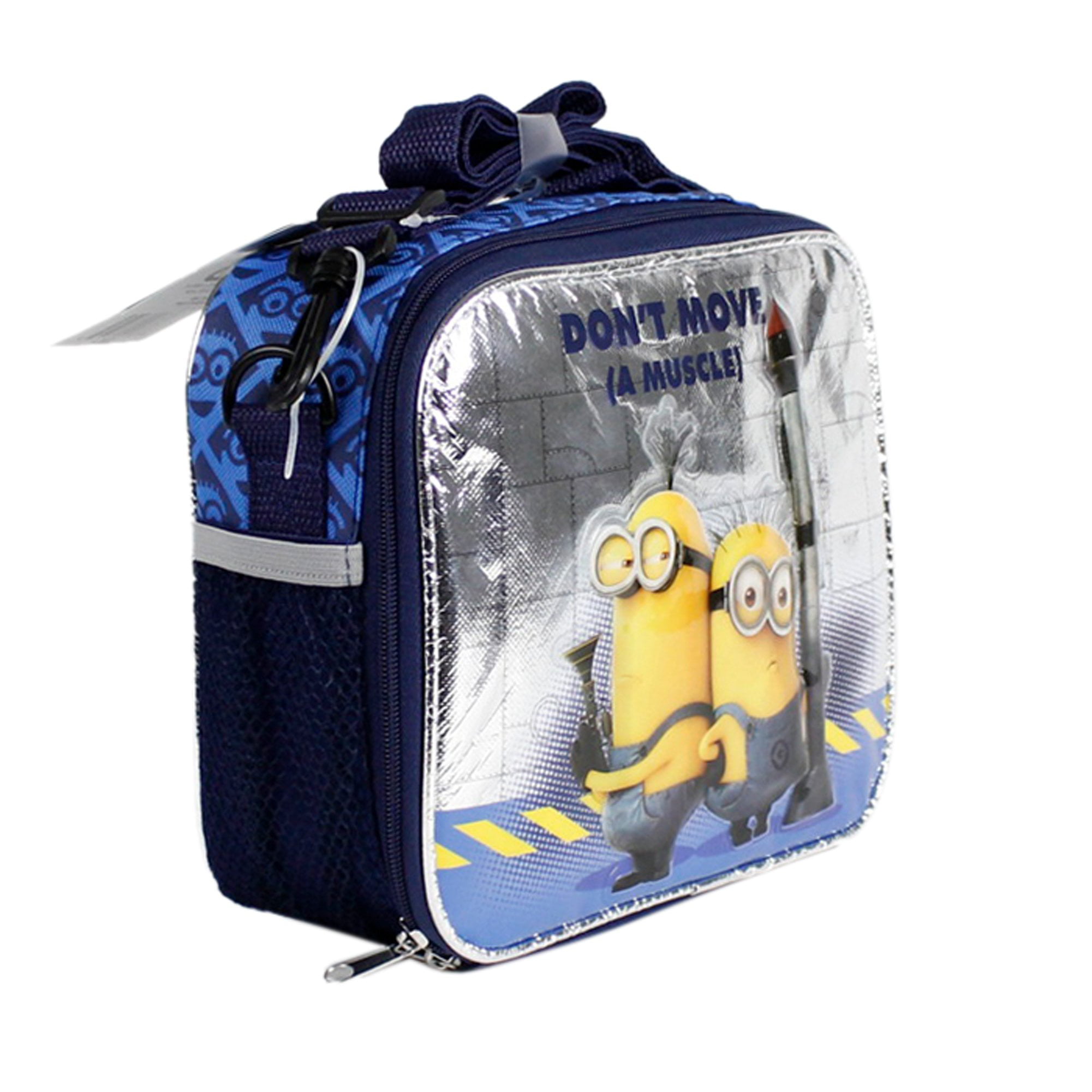 DESPICABLE ME MINIONS TEAM MINION 9.5 INSULATED LUNCHBOX LUNCH BAG-NEW