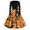 R70 Rose Gold, variant on Gunia Halloween Dresses Women Festival Fashion Halloween Bat Print Graphic Dresses Elegant Comfortable For Party Comfy Clothes Gold