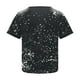 thumbnail image 3 of Tops Para Mujer Tops Con Estampado Navideño Blusa Con Letras Divertidas Camisetas Casuales Con Cuello en V Camisetas de Manga Corta Odeerbi  ODB180286, 3 of 6