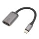 thumbnail image 1 of Adaptador USB C a DisplayPort Bling Bling Aluminio USB C macho a DP hembra 8K 30Hz 4K 144Hz HDR, 1 of 12