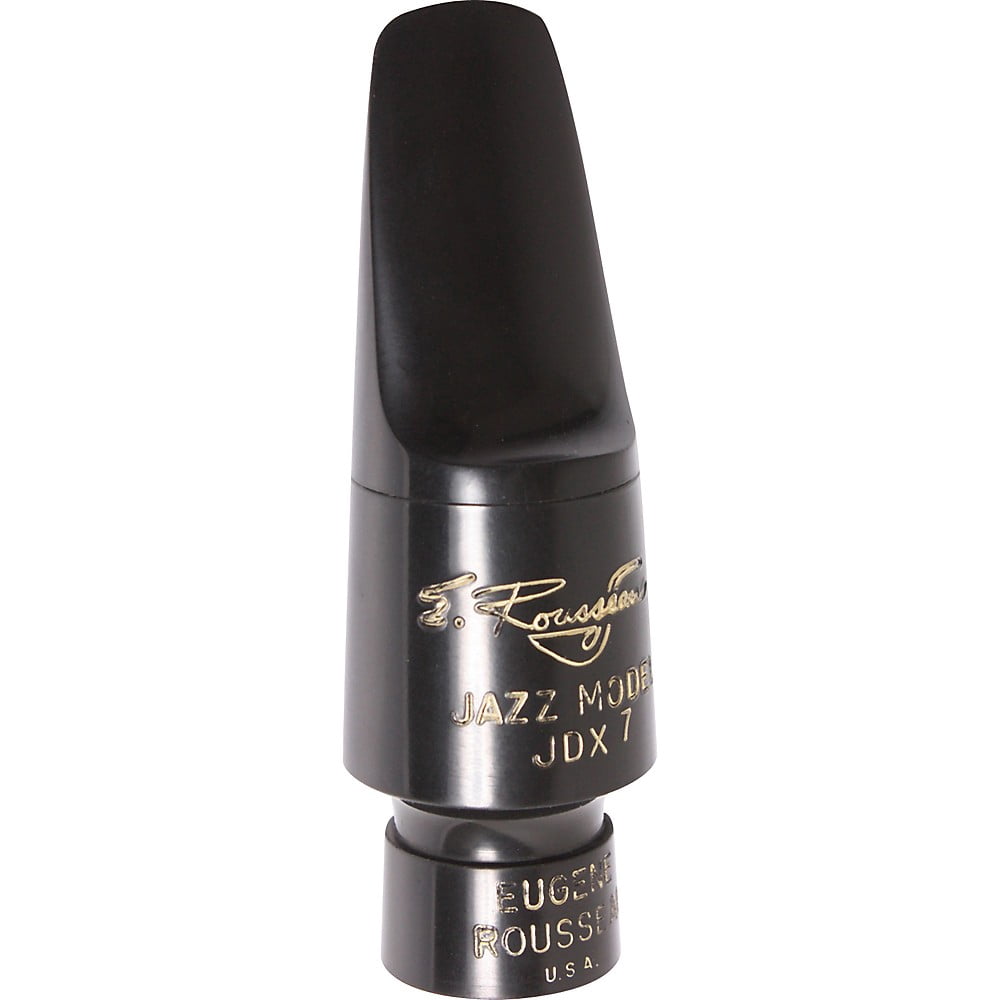 Rousseau Alto Saxophone Jazz Rubber Mouthpiece, 6