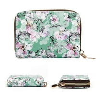 Hovmgk Card Organizer, ID Storage Pouch, Printed, Organza, Compact – Ideal for Daily Use, Travel, Great for Card Users, Commuters