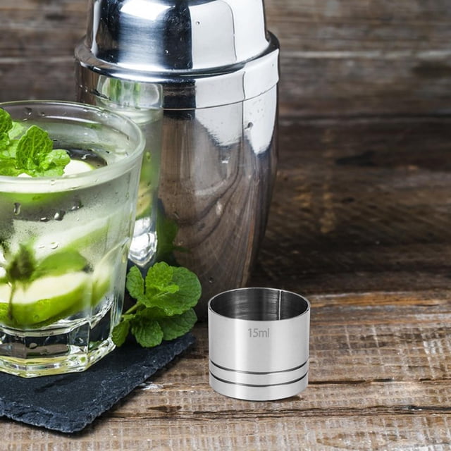 Jigger de barra, Jigger de cóctel, práctica, taza de medida de bebidas de barman profesional para barman, Bar, accesorios de cocina, 25ml perfecl Jigger de medición