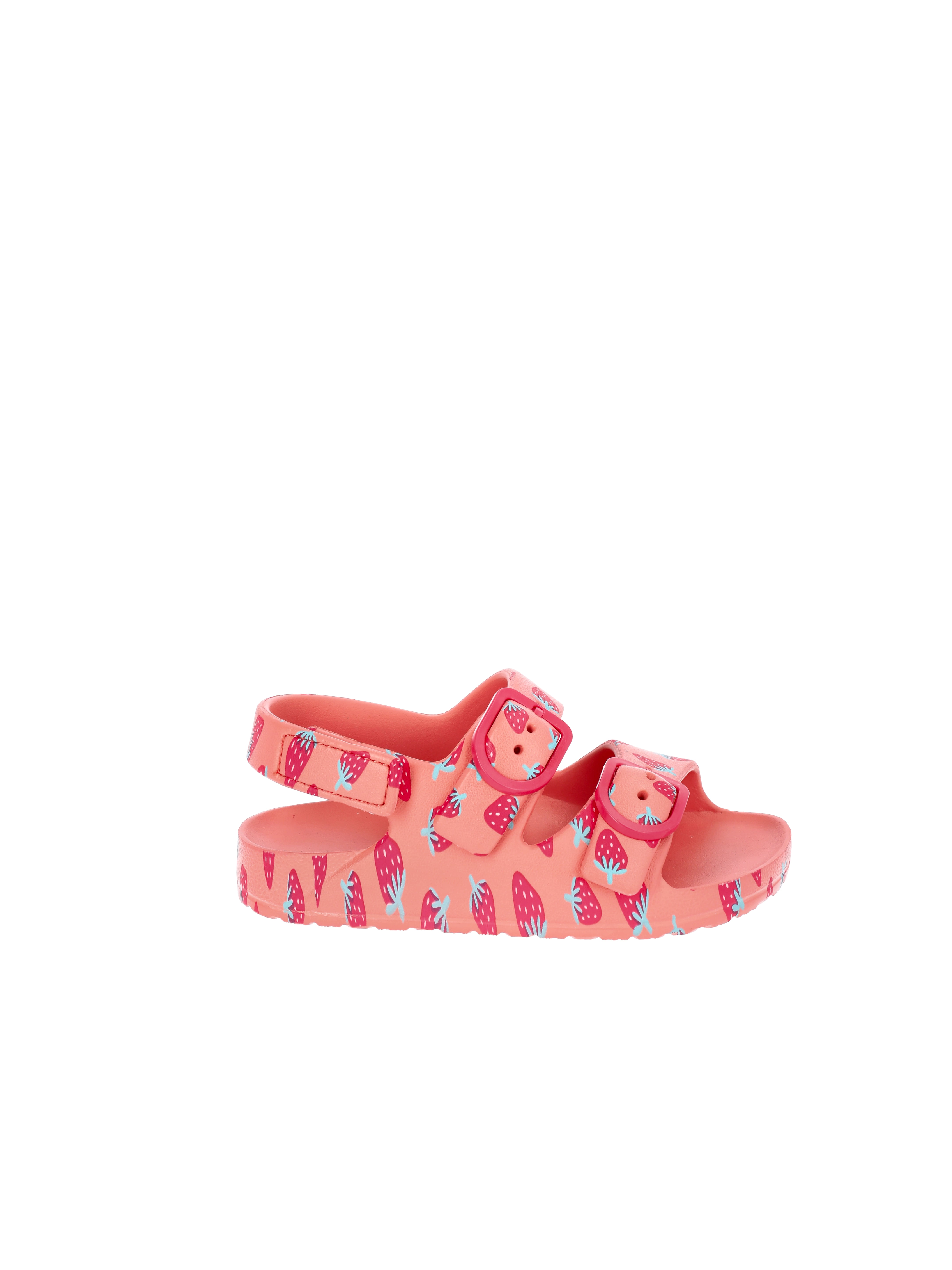 Wonder Nation Toddler Kids EVA Two Buckle Sandal, 2- Pack