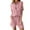 Pink-linen shorts and top set for women, variant on Dazajoo 2 Piece Linen Sets for Women Summer Plus Size Button Down Short Sleeve Shirts and Elastic Waist Shorts Suits Casual Loungewear,Pink,XXL