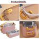 thumbnail image 4 of Kids lunch box, 2-tier food container, reusable leakproof lunch boxes, 4 of 4