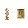 thumbnail image 1 of Marco de escultura de resina dorada, adorno para oficina, dormitorio, sala de estar, mesa, armario, chimenea, soporte para póster de fotos, decoración, 1 of 8