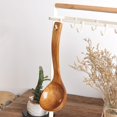 thumbnail image 3 of Cuchara de madera. Utensilios de cuchara de mango largo. Utensilios de cocina hechos a mano, duraderos, no tóxicos, inofensivos (cuchara), 3 of 5