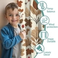 thumbnail image 3 of Blackout Kids Curtains,Fall Leaves Pattern Childrens Insulated Curtains Set Of 2,Bedroom Essentials,Toddler Room Decor 42x84in(106x213cm), 3 of 4