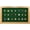Oak, variant on Eureka Golf Products Golf Ball Marker Display Case | Holds 40 Pegged or Non Pegged (Flat) Ball Markers | Oak Finish | Wall Mounted Wooden Case | Measures 15.5"W X 9.5"H