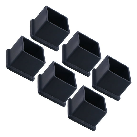 Omeite 25*25 PVC rubber table mat with edge (50 pieces per pack)