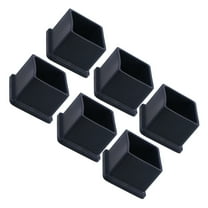 Omeite 25*25 PVC rubber table mat with edge (50 pieces per pack)