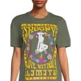 thumbnail image 4 of Snoopy Juniors Graphic Boyfriend Tee, 4 of 5