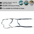 thumbnail image 4 of Marine Rope Ladder, Nylon Boarding Ladder Foldable Nonslip Portable  For Yachts Kayaks Inflatable Boats, 4 of 9