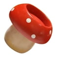 thumbnail image 5 of FRCOLOR Wood Mushroom Mini Figurine Wooden Mushroom Decor Table Centerpiece Shelf Decoration for Living Room Dining Rooms Kitchen and Bedroom, 5 of 8