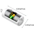 thumbnail image 2 of 3 comentarios 7 Day Medicine Pill Izer, 3 Pill Box Mini Portable, para viajes (), 2 of 5
