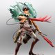 thumbnail image 1 of Figura de acción de ataque a los Titanes de 30cm, figura Rival Mikasa Ackerman, versión de paquete. Figura de acción de Levi PVC, modelo de colección Rivaille Gong Bohan LED, 1 of 2